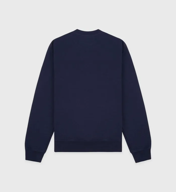 Sporty and Rich Sweatshirts Women California Crewneck 8211 NavyWhite