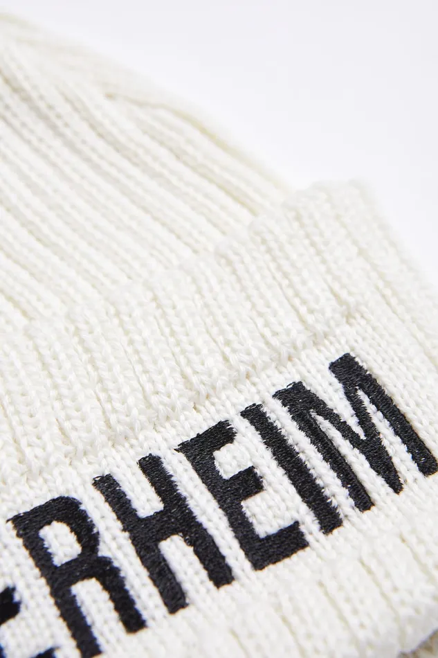 Stutterheim Big L Beanie OffWhite Women Beanies