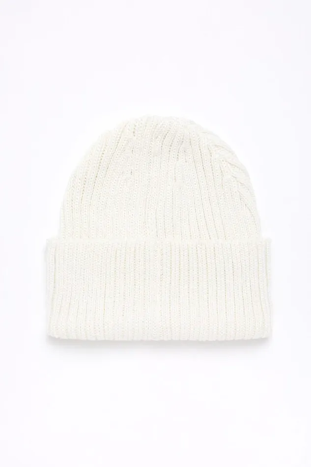Stutterheim Big L Beanie OffWhite Women Beanies