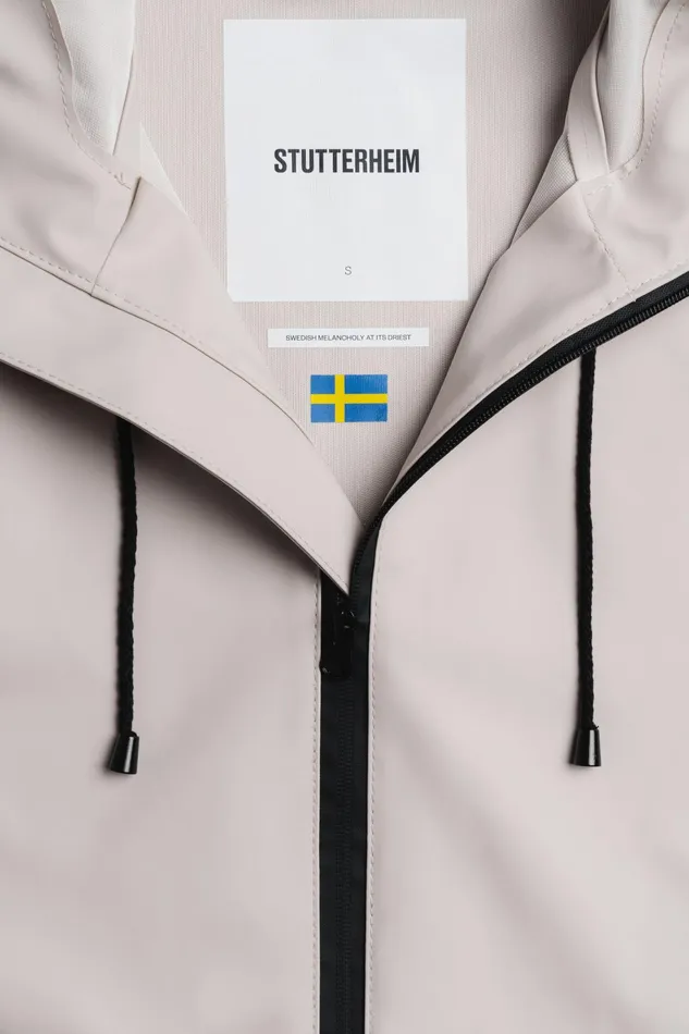 Stutterheim Camden Parka Light Sand Men Parkas