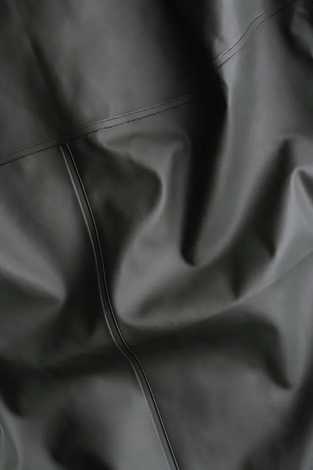 Stutterheim Stockholm Long Winter Jacket Green Women Long Raincoats