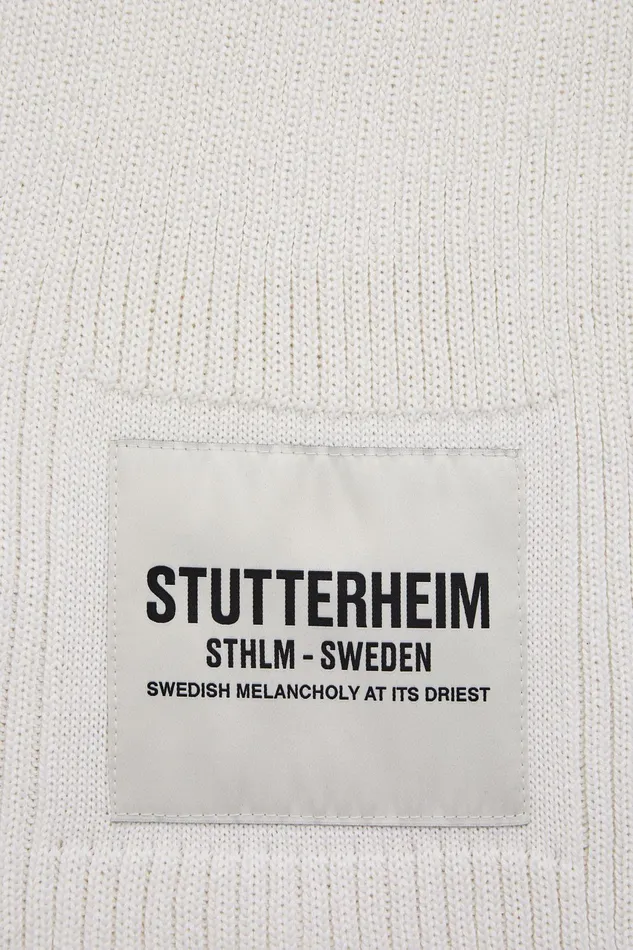 Stutterheim Wrap Scarf OffWhite Women Scarves
