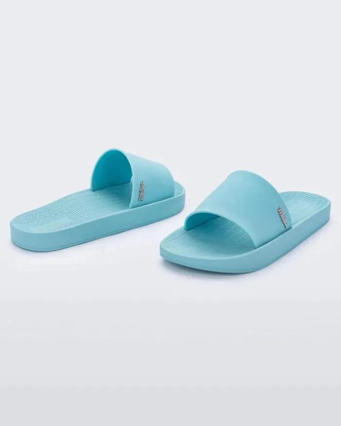 Sun Sunset Light Blue Women Melissa Slides