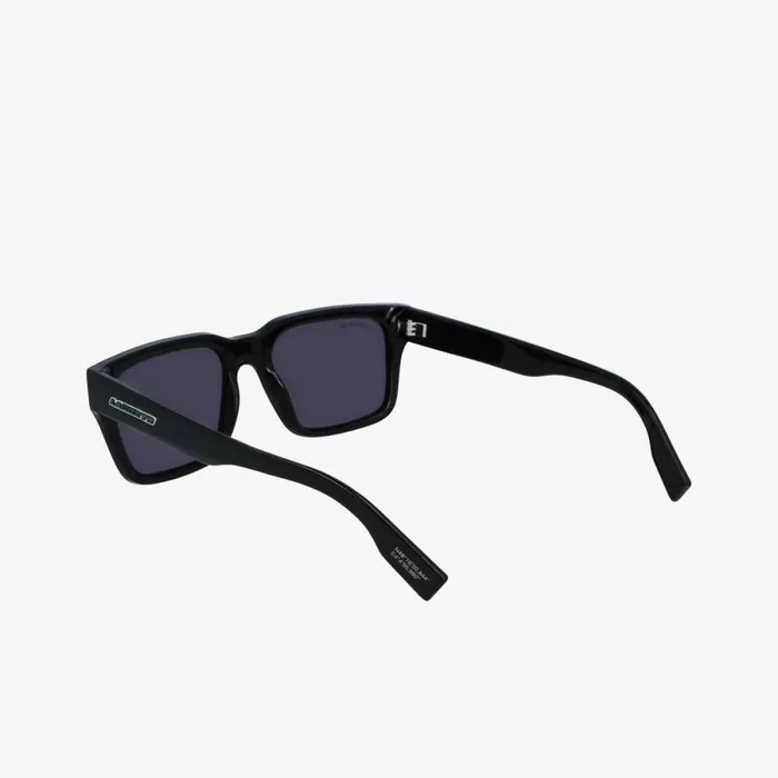 Sunglasses Men Lacoste Men039s Rectangle Active Sunglasses Matt Black 001