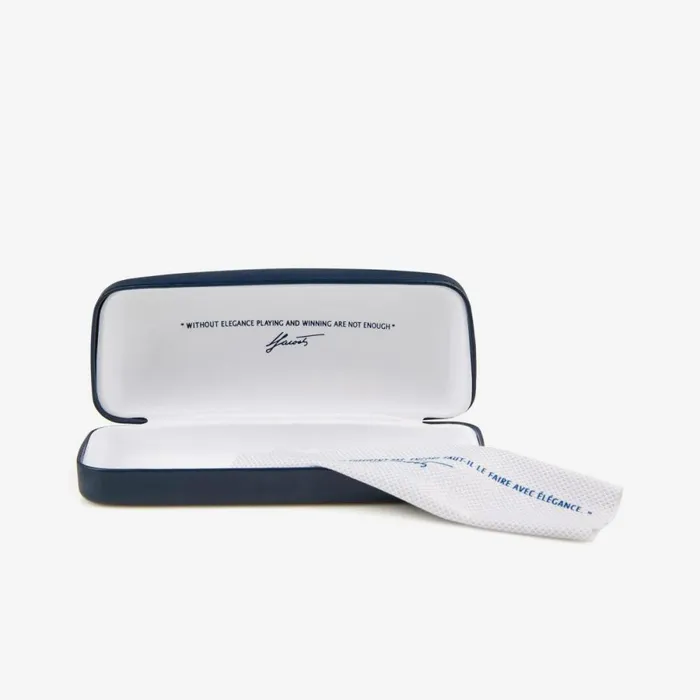Sunglasses Men Lacoste Men039s Rectangle Active Sunglasses Matt Black 001