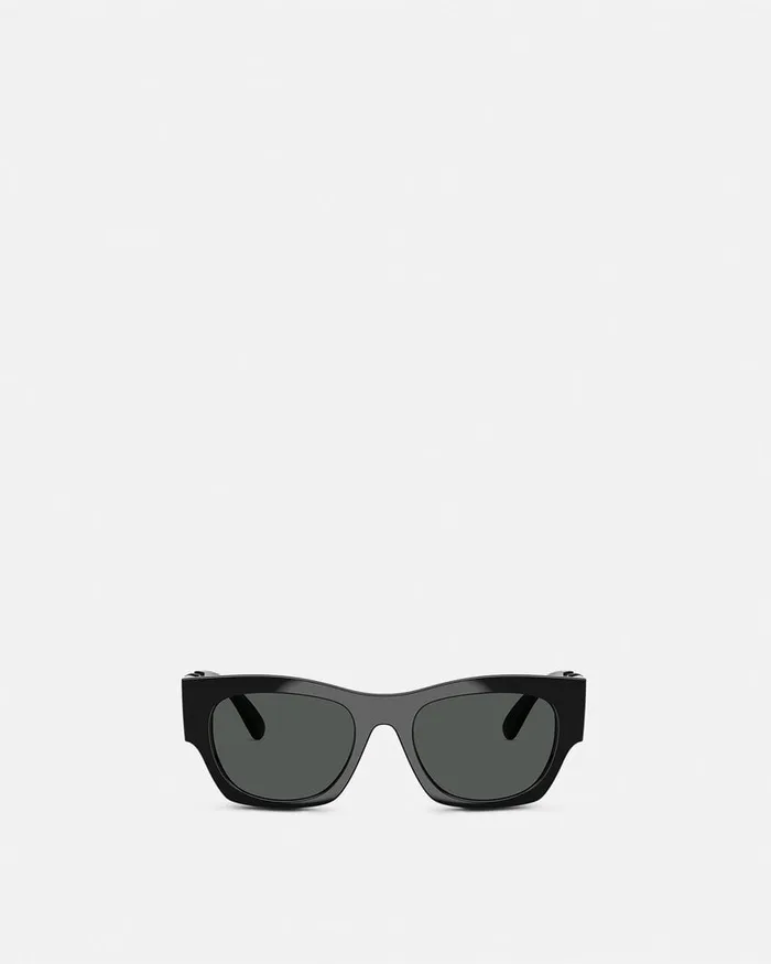 Sunglasses Men Versace Medusa Biggie Sunglasses Black