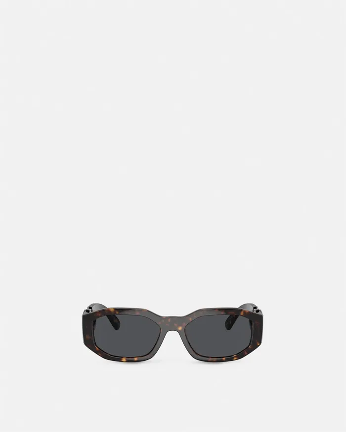 Sunglasses WomenMen Versace Medusa Biggie Sunglasses Havana