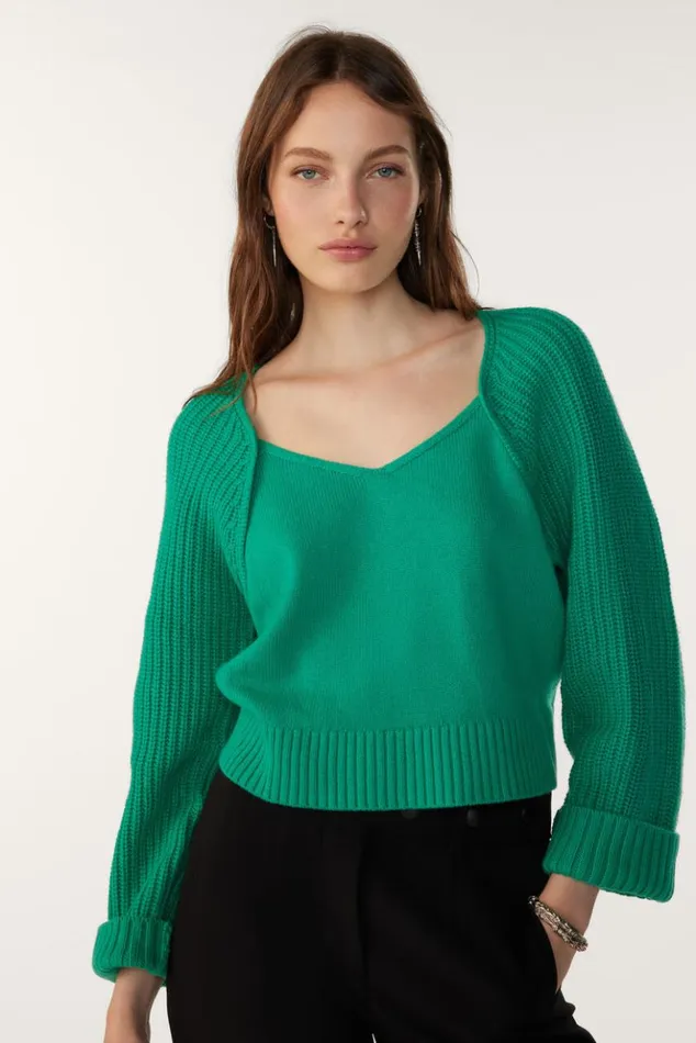 SusyUltraFeminine Sweater Clothing Baandsh Sweaters and Cardigans