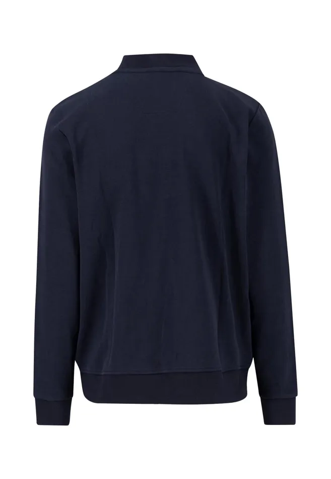 Sweat Men FYNCHHATTON Hybrid Jacket With A Stand up Collar Navy