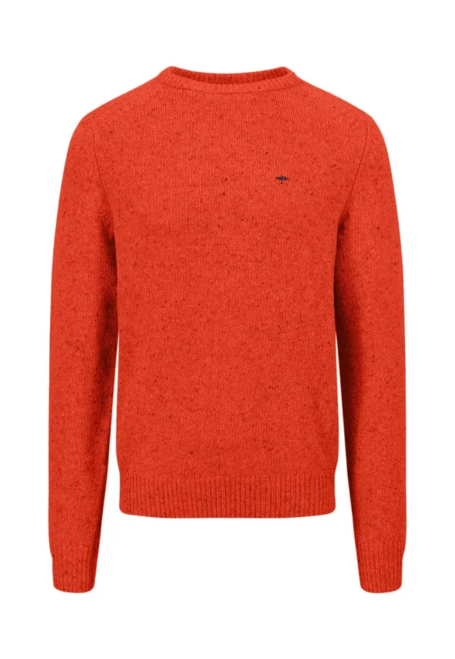 Sweater Men FYNCHHATTON Donegal Knitting Sweater From Wool Mix New Dijonflamecloud Bluenavywinter Whitesteel