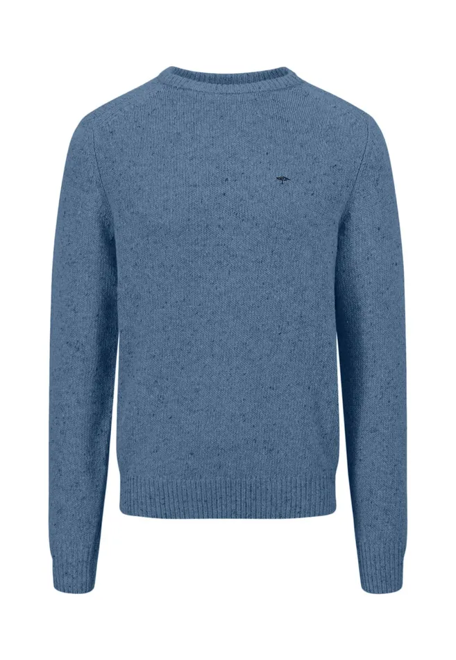 Sweater Men FYNCHHATTON Donegal Knitting Sweater From Wool Mix New Dijonflamecloud Bluenavywinter Whitesteel
