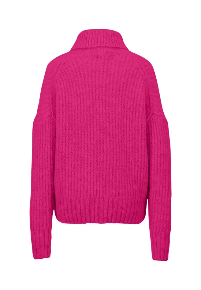 Sweater Women FYNCHHATTON Coarse Knitting Sweater Made Of Alpaca Wool Mix Winter Beigemilkelegant Pink