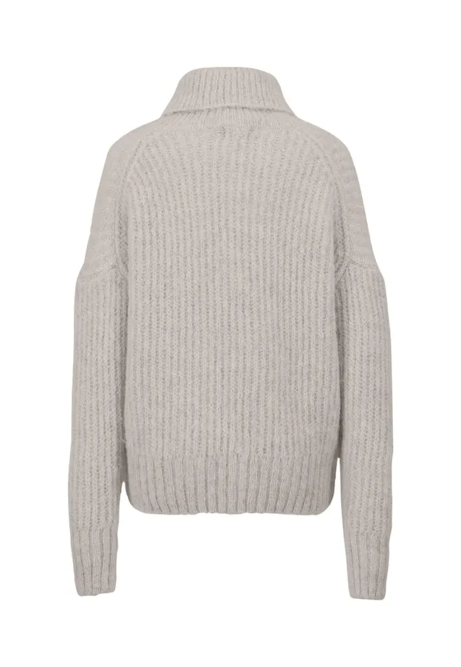 Sweater Women FYNCHHATTON Coarse Knitting Sweater Made Of Alpaca Wool Mix Winter Beigemilkelegant Pink