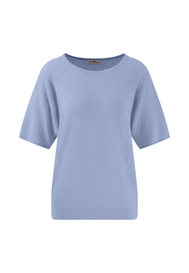 Sweater Women FYNCHHATTON Halbmlm Knitting Sweater Casualfit Summer Redfresh Roselight Blue