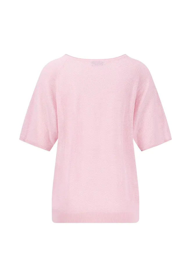 Sweater Women FYNCHHATTON Halbmlm Knitting Sweater Casualfit Summer Redfresh Roselight Blue