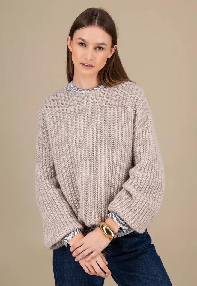 Sweater Women FYNCHHATTON Knitting Sweater Made Of MohairWollmix Ashmilkcrimson Redblue Purple Sweater Women FYNCHHATTON Knitting Sweater Made Of MohairWollmix Ashmilkcrimson Redblue Purple