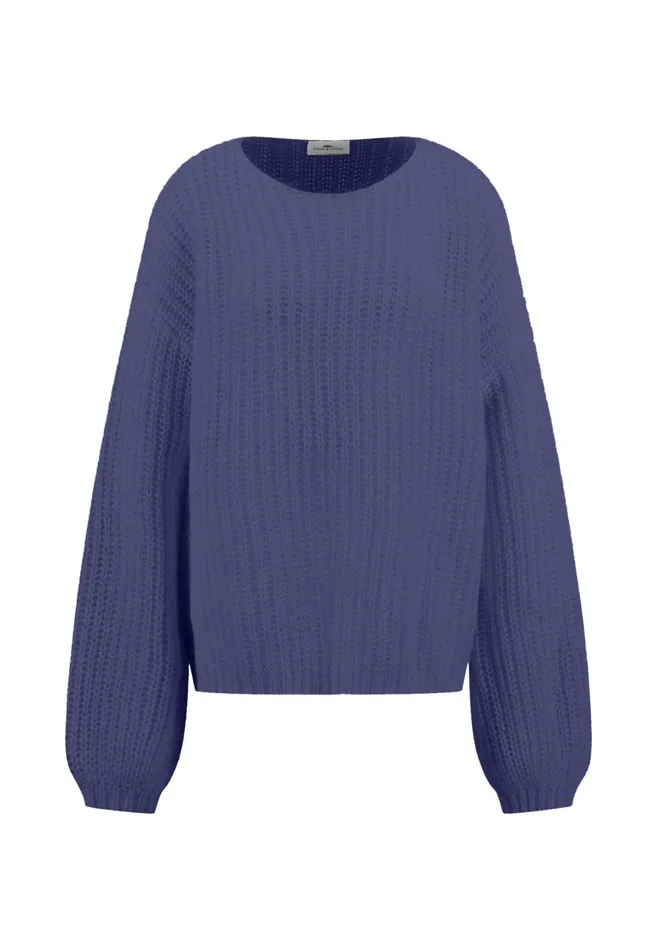 Sweater Women FYNCHHATTON Knitting Sweater Made Of MohairWollmix Ashmilkcrimson Redblue Purple