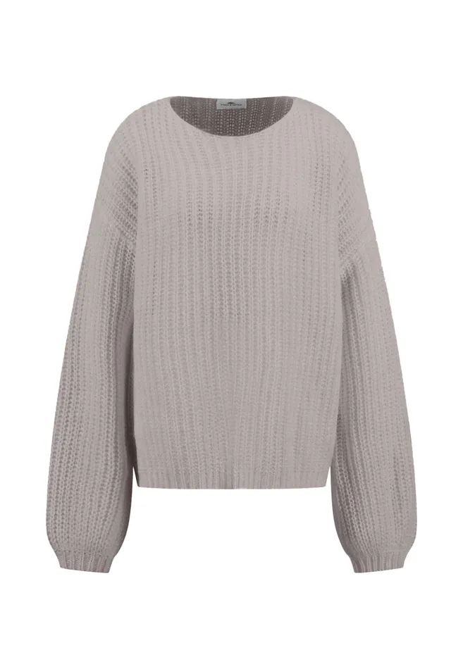 Sweater Women FYNCHHATTON Knitting Sweater Made Of MohairWollmix Ashmilkcrimson Redblue Purple