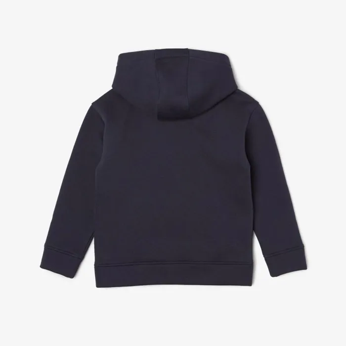 Sweaters and Sweatshirts Kids Lacoste Kids Contrast Branding Hoodie Blue Kxe