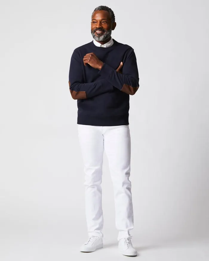 Sweaters and Sweatshirts Men Billy Reid Dover Sweatshirt Dk Midnight