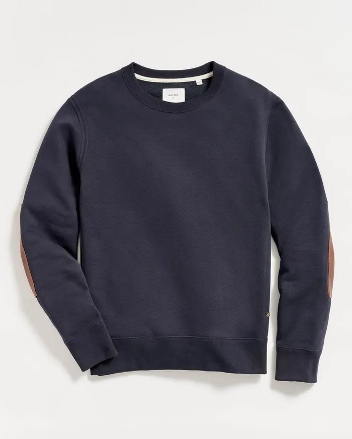 Sweaters and Sweatshirts Men Billy Reid Dover Sweatshirt Dk Midnight