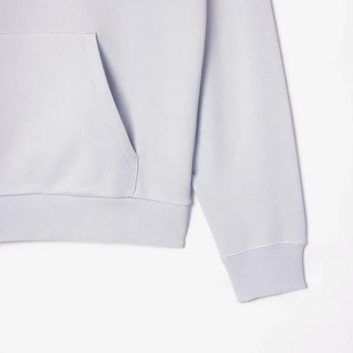 Sweaters and Sweatshirts Men Lacoste Men039s Heritage Badge Fleece Hoodie Phoenix Blue J2g