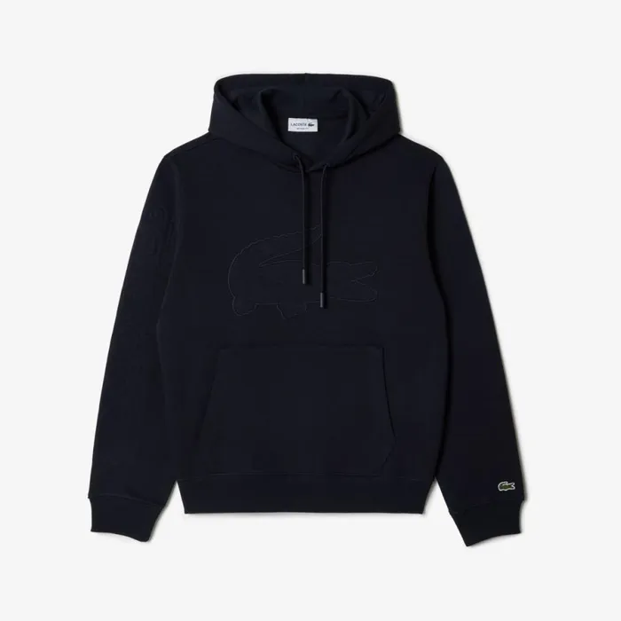 Sweaters and Sweatshirts Men Lacoste Men039s XL Croc Jogger Hoodie Abysm Blue Hde