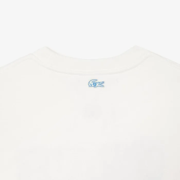 Sweaters and Sweatshirts MenWomen Lacoste Lacoste X EleVen By Venus Oversized Fleece Sweatshirt White 70v