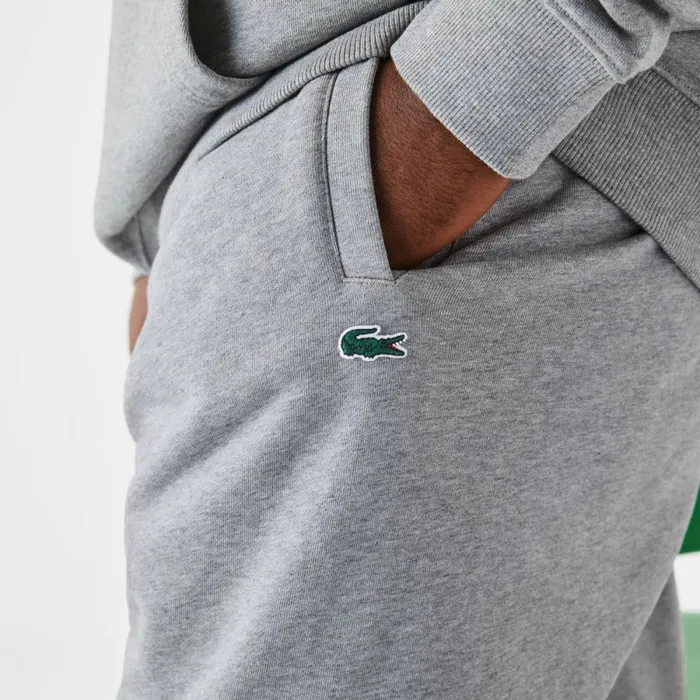 Sweatpants and Trousers MenWomen Lacoste Mens Tall Fit Cotton Sweatpants Grey Chine Yrd