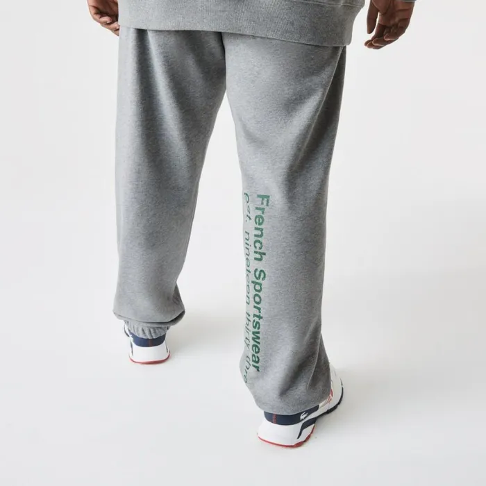 Sweatpants and Trousers MenWomen Lacoste Mens Tall Fit Cotton Sweatpants Grey Chine Yrd