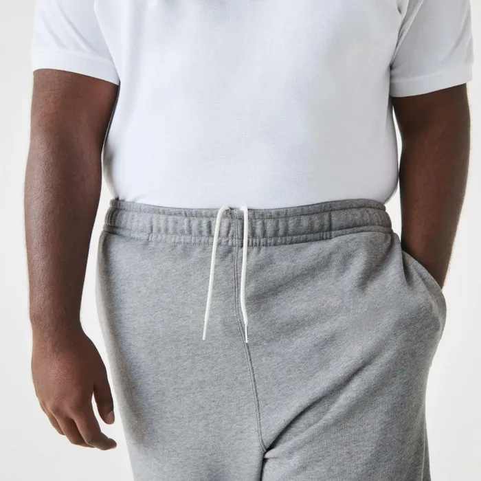Sweatpants and Trousers MenWomen Lacoste Mens Tall Fit Cotton Sweatpants Grey Chine Yrd