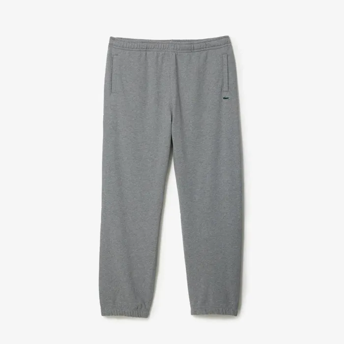 Sweatpants and Trousers MenWomen Lacoste Mens Tall Fit Cotton Sweatpants Grey Chine Yrd