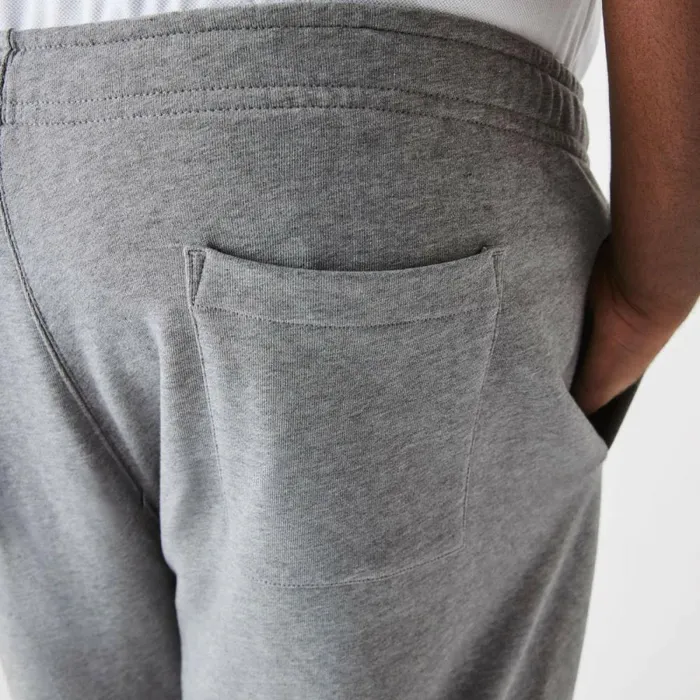 Sweatpants and Trousers MenWomen Lacoste Mens Tall Fit Cotton Sweatpants Grey Chine Yrd