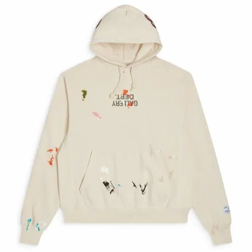 Sweatshirts Men Gallery Dept GPATCH FUCKED UP LOGO HOODIE Cream