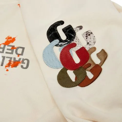 Sweatshirts Men Gallery Dept GPATCH FUCKED UP LOGO HOODIE Cream