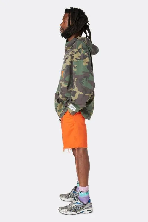 Sweatshirts Men Gallery Dept RILEY ANORAK JACKET Military Camo