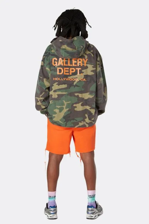 Sweatshirts Men Gallery Dept RILEY ANORAK JACKET Military Camo