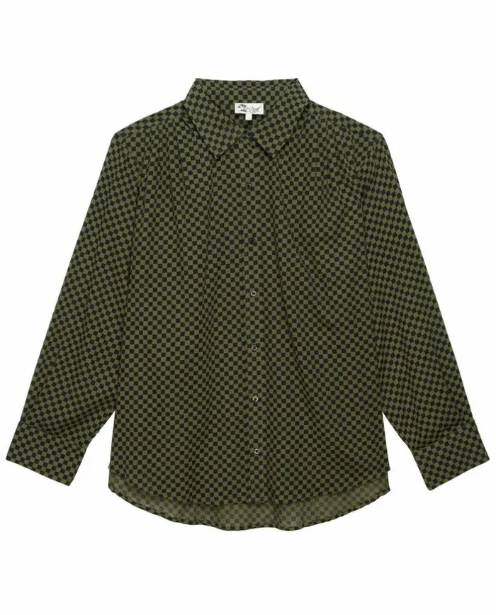 Swim The Great The Cove Shirt Dark Army Check