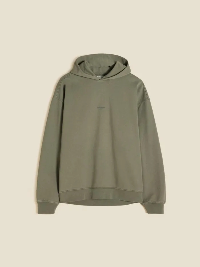 Tshirts and Sweats Men Holzweiler M Paradise Oslo Hoodie Dk Green