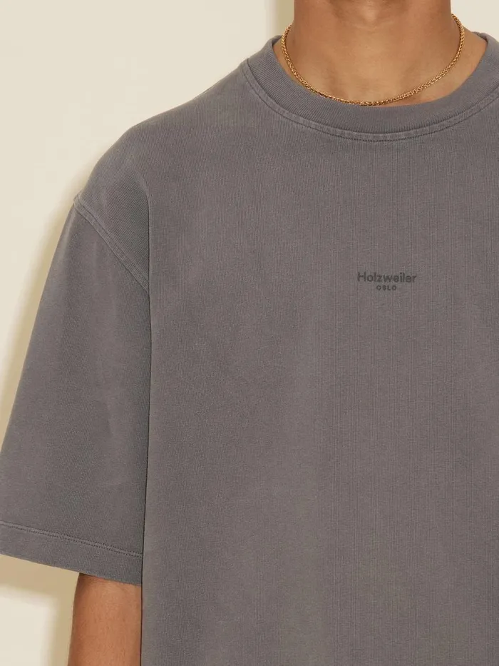 Tshirts and Sweats Men Holzweiler Ranger Oslo Tee Grey