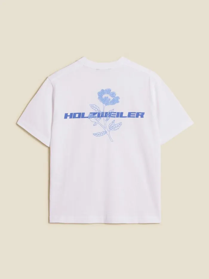 Tshirts and Sweats Women Holzweiler Kjerag Flower Tee White