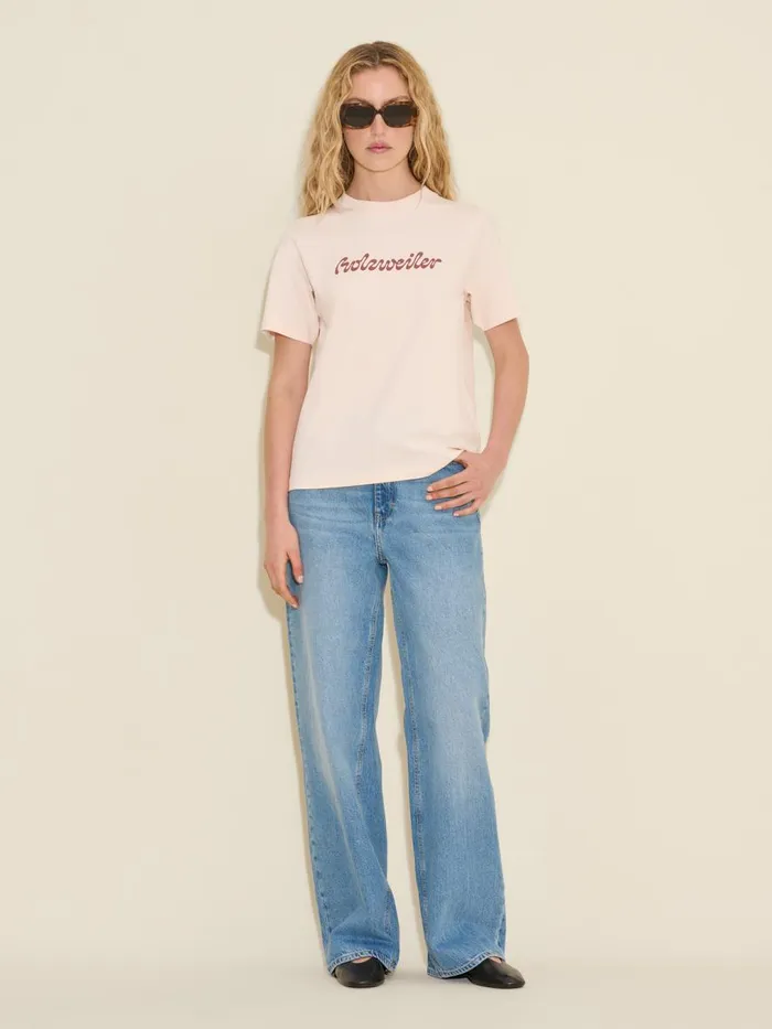 Tshirts and Sweats Women Holzweiler Penny Tee Lt Pink