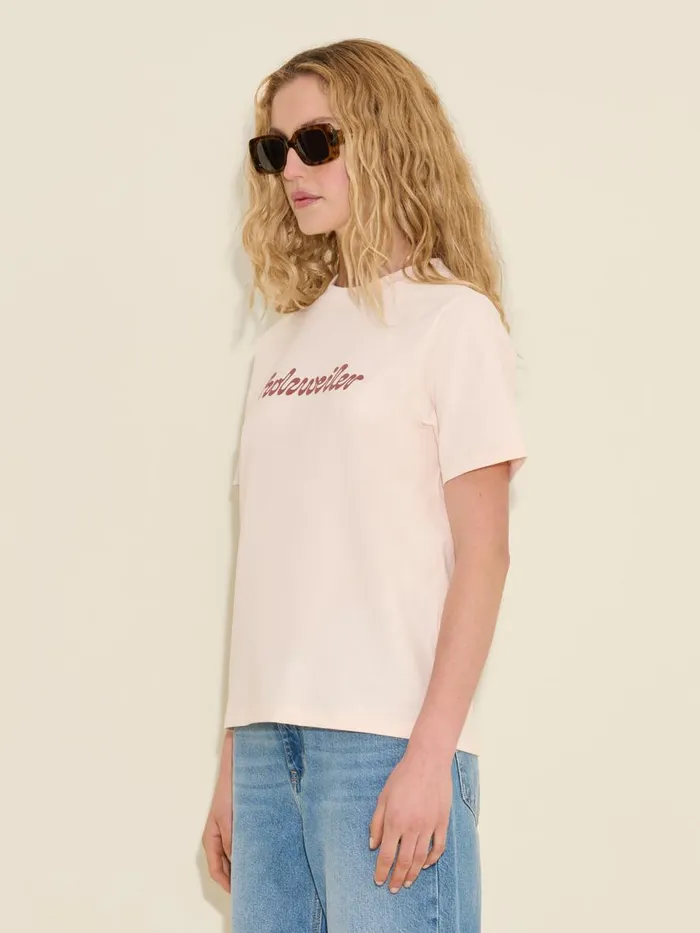 Tshirts and Sweats Women Holzweiler Penny Tee Lt Pink