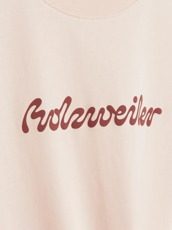 Tshirts and Sweats Women Holzweiler Penny Tee Lt Pink