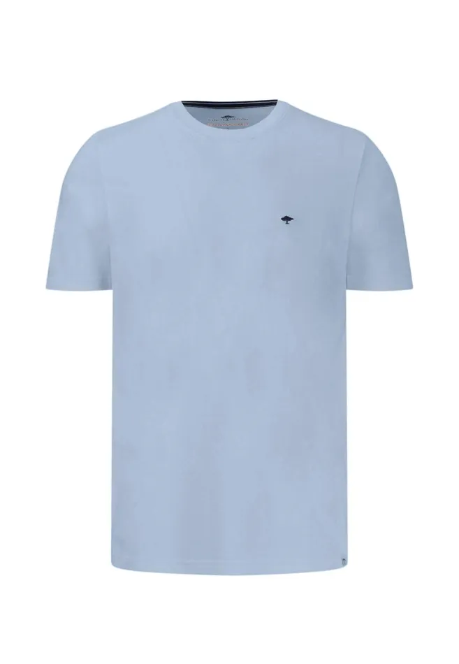 Tshirts Men FYNCHHATTON Tshirt With A Round Neckline Summer Breezenavynew Offwhite Tshirts Men FYNCHHATTON Tshirt With A Round Neckline Summer Breezenavynew Offwhite