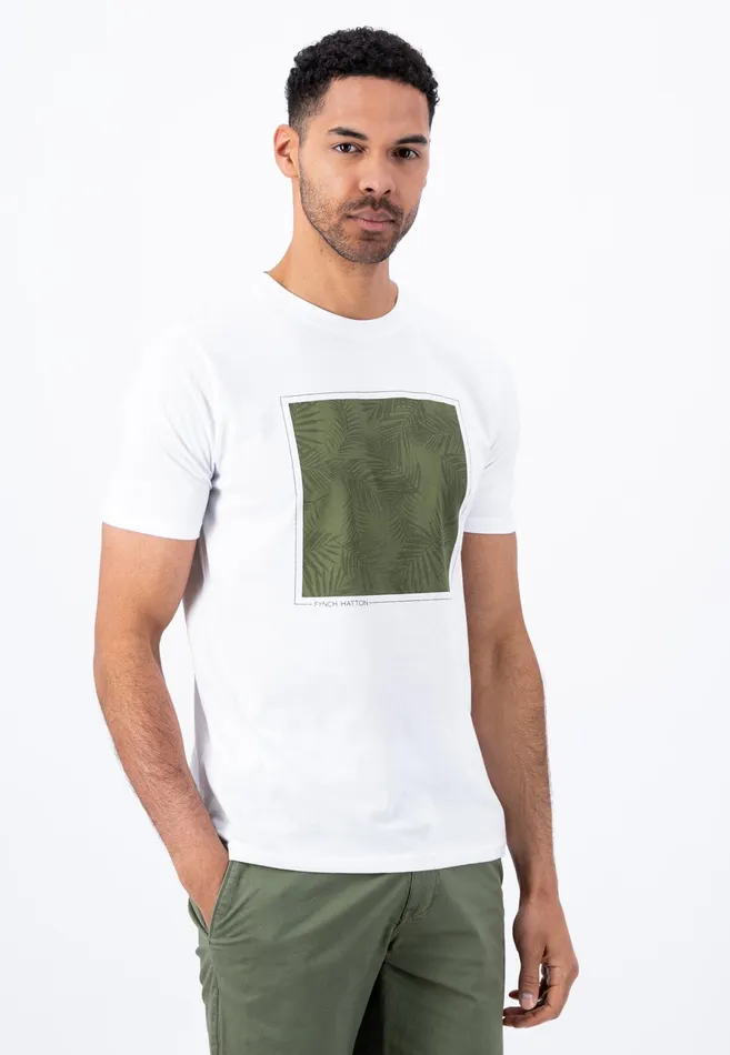 Tshirts Men FYNCHHATTON Tshirt With Print White