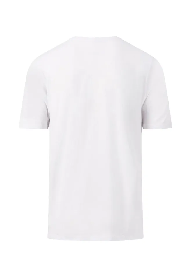 Tshirts Men FYNCHHATTON Tshirt With Print White Tshirts Men FYNCHHATTON Tshirt With Print White