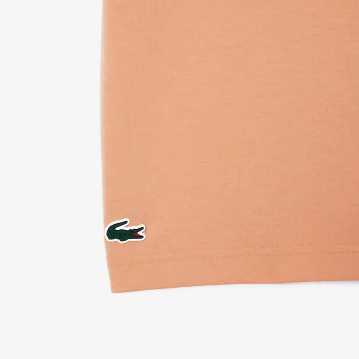 TShirts Men Lacoste Men039s Miami Open Edition UltraDry Tennis TShirt Light Orange Ixy