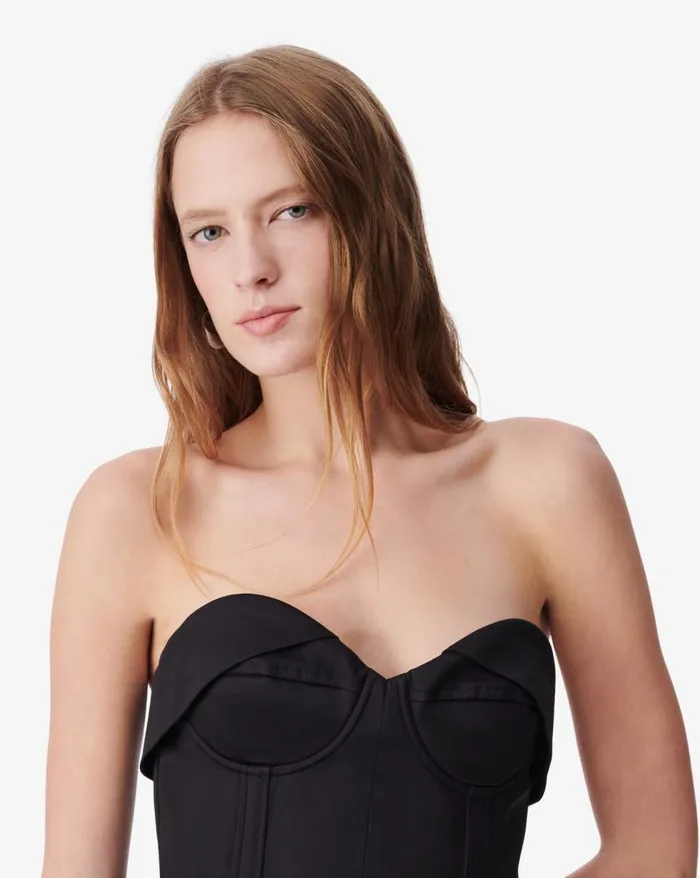 Tops and Shirts Women IRO ADIM BELTED BUSTIER TOP
