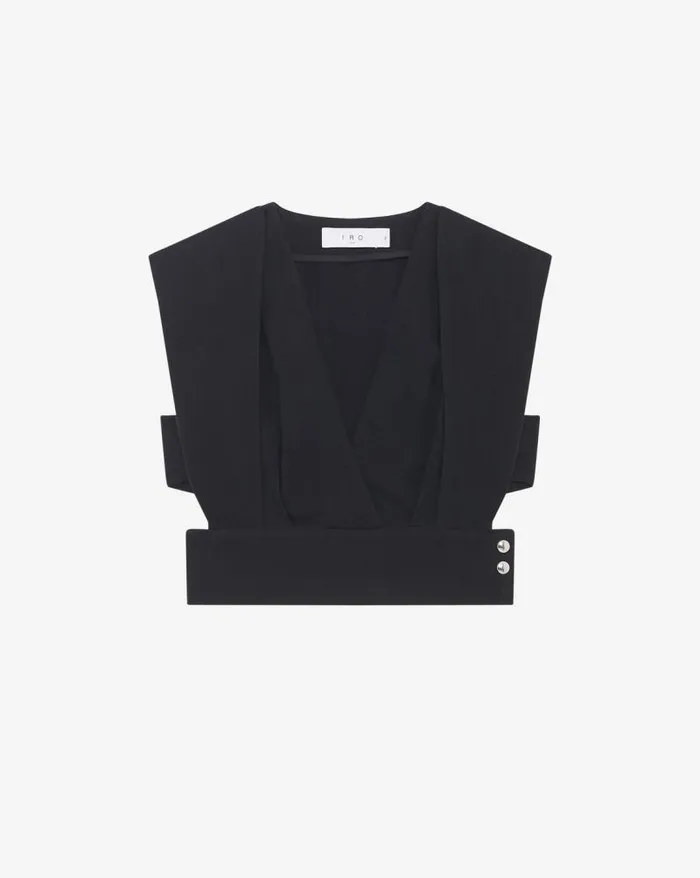 Tops and Shirts Women IRO MAELA CROPPED VNECK TOP